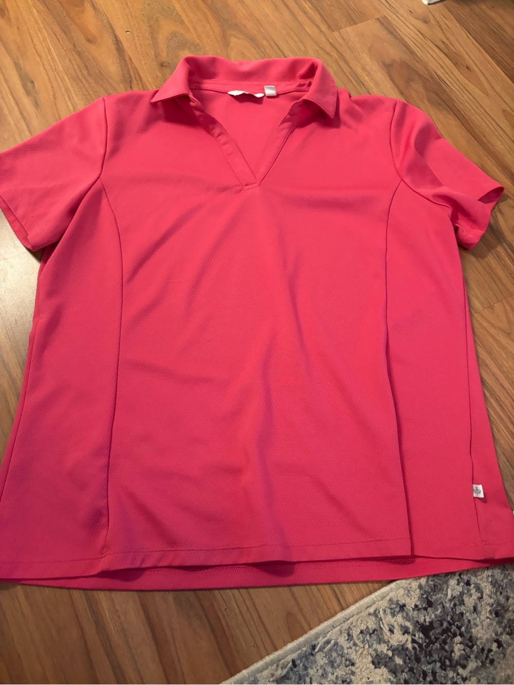 Women’s Short-Sleeve golf shirt Polo Top Lady Hagen - Bright Pink